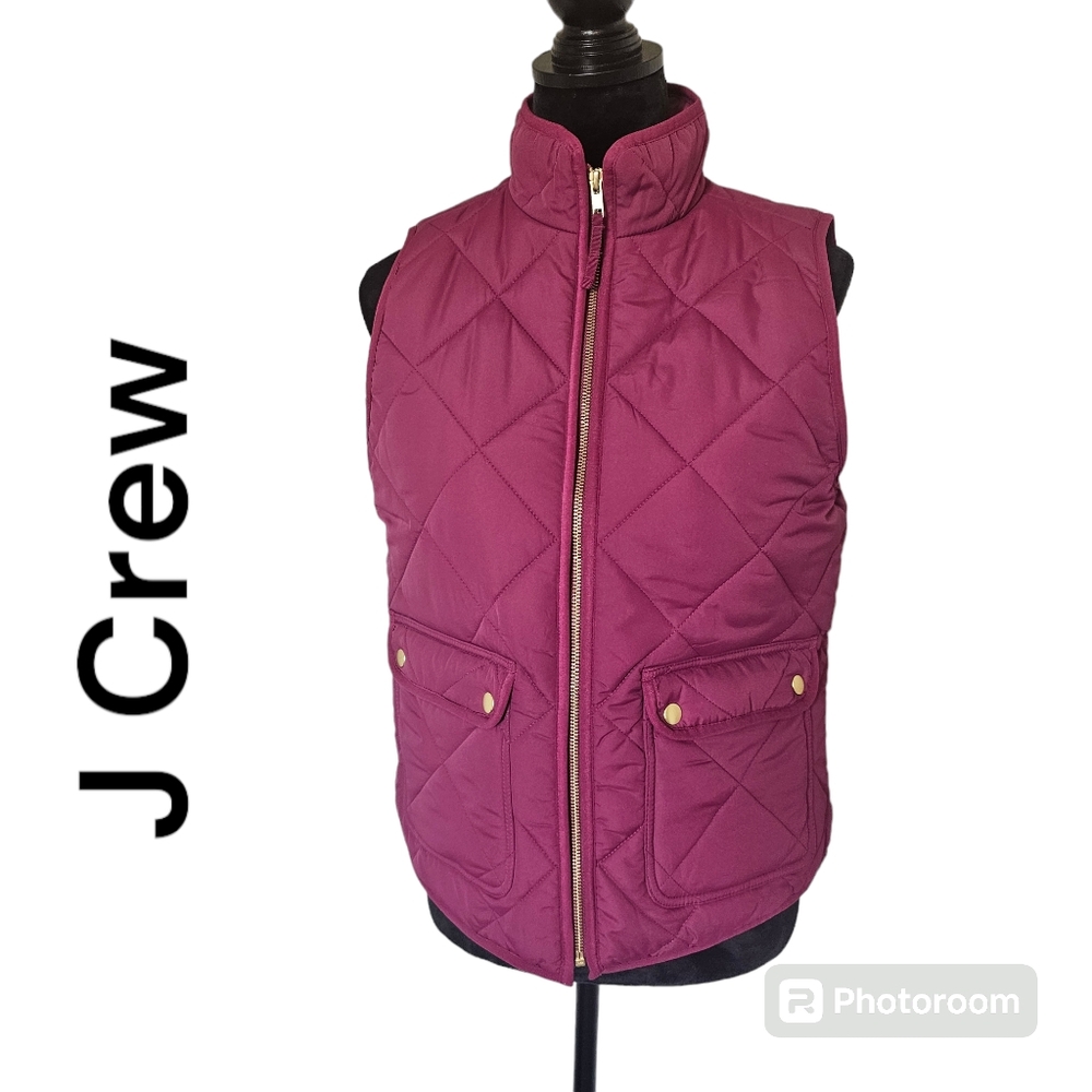 J Crew Quilted Vest